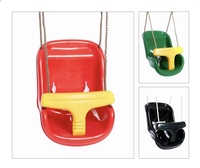 Ensemble de balançoires pour enfants U-jump, intérieur/extérieur, avec ceinture de sécurité, cadre en PVC, pour jardin, aire de jeux, 4 ans+, capacité <100 kg, unisexe