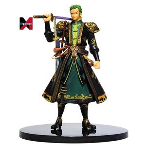 Estilo chino One Pieced Luffy Zoro figura <span class=keywords><strong>Anime</strong></span> modelo decoración pirata rey regalo al por mayor - Product Image 2