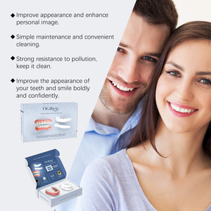 La beauté des dents améliore l'esthétique du sourire Matériau confortable Ensemble de prothèses dentaires pour décorer les dents - Product Image 6