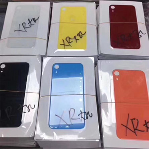 ฝาหลังแบตเตอร์รี่สูงรูใหญ่สำหรับ <span class=keywords><strong>iPhone</strong></span> XR ตัวเครื่องติดกาวด้านหลังประตูกระจกอะไหล่โทรศัพท์ฝาหลังสติกเกอร์กระจก - Product Image 4