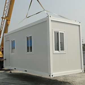 <span class=keywords><strong>Casa</strong></span> contenedor de envío prefabricada moderna para uso en exteriores para baños de Villa de almacén hechos de panel sándwich - Product Image 2