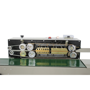 Fr 900 Continuous Sealing Machine Snacks Quality Continuous Sealing Machine for Plastic Bags Band Sealer with <b>Printer</b> - Product Image 5