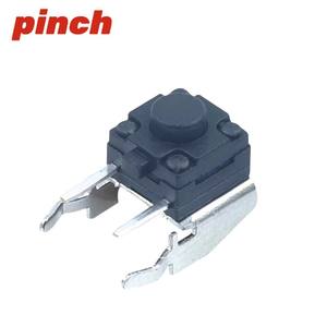 Interruptor Táctil de 6x6mm, 2 Pines, SPST, Montaje en PCB, Botón de Reinicio Negro con Soporte, Impermeable IPX67 - Product Image 2