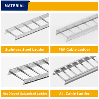 Hdmann Wholesale Nema 20B 450Mm 600Mm Échelle à câbles offshore en acier inoxydable SS316 pour la gestion des solutions de cheminées de câbles électriques