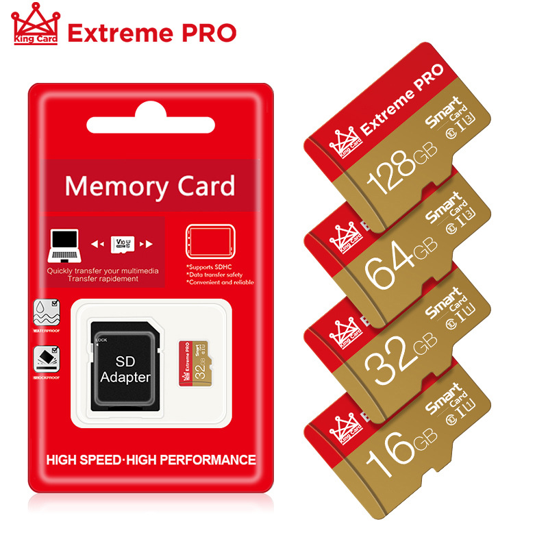 Карта памяти SD Extreme Pro класса 10 с наивысшим уровнем передачи данных Usb3.0 16 г 32 г 64 г 128 г 256 г 512 г