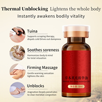 Curcuma nourrir hommes énergie corps Spa méridien huile de Massage sensuel sein intime Anti Cellulite huile de Massage pour femmes ensemble de sérum