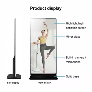 Ma Thuật gương tầng thường vụ 32 43 55 65 inch LCD 4K dọc quảng cáo máy cảm ứng thông minh tương tác Màn hình hiển thị Totem - Product Image 3