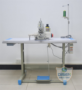 Machine à coudre industrielle programmable à entraînement direct électronique, point de surjet haute vitesse pour jeans, chemises et boutons - Product Image 2