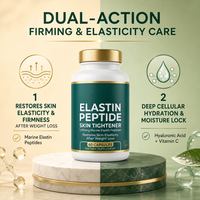 OEM ODM Marque Privée Gélules Peptides Élastine Marine Fermeté Collagène Anti Rides Anti Age Complément Beauté