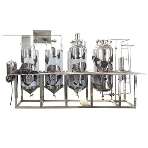 Palm Fruit Oil Press Machinery Refinery of Palm Oil Cpo Equipment Soybean Oil Product Line