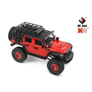 WLtoys 2428 1/24 Mini <span class=keywords><strong>voiture</strong></span> RC 2.4G avec lumières LED 4WD modèle de véhicule tout-terrain télécommande mécanique électrique camionnette - Product Image 2
