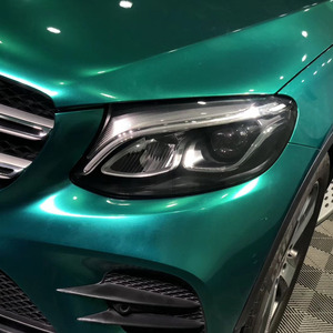 WRAPMASTER Rollo de Vinilo para Automóviles PET Metálico de 1.52*17m, Color Verde Esmeralda Cambiante, PVC Antiarañazos, 0.14mm/4 Mil, 2 Años de Garantía - Product Image 3