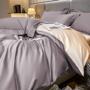 Bộ ga trải giường cotton cao cấp 200S sợi dài, chất liệu cotton nguyên chất, bộ ga trải giường sang trọng nhẹ nhàng, bộ ga trải giường ba món - Product Image 2