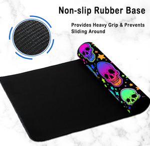 Alfombrilla de ratón grande de dibujos animados Skeleton Sugar Star Extended Game con borde de <span class=keywords><strong>goma</strong></span> antideslizante cosido, con reposamuñecas y soporte - Product Image 5
