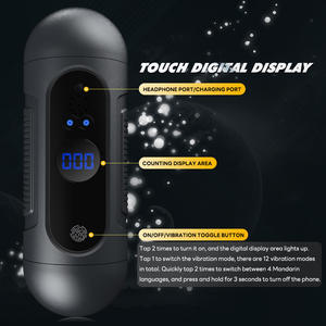 <span class=keywords><strong>Empreinte</strong></span> digitale tactile japonais automatique Intelligent prononciation Secret poussée Piston Masturbation avion tasse vibrateur escargot - Product Image 6