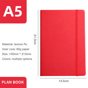 LABON-Agenda A5/A6 personalizada, <span class=keywords><strong>horario</strong></span> de gestión, cuaderno, Agenda de oficina, papelería con cinta elástica - Product Image 5