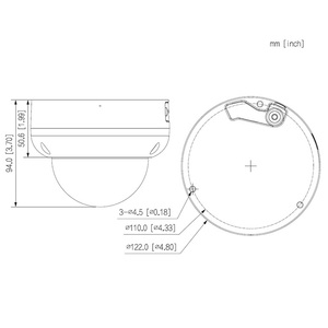 DH ROI IPC-HDBW3849R-ZAS-IL 8MP CMOS Face Detection Smart Dual Light Vari-focal Dome Pan-Tilt WizSense Network PoE <b>Camera</b> Night - Product Image 6