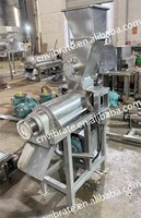 Industriële automatische citruspers met dubbele schroefpers, industriële wortelsap-extractiemachine