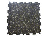 Die ungiftigen 50*50*2,0 cm EPDM-Gummi fußmatten von China Factory mit 20mm Dicke, rutsch fest für Fitness studio und Schießstand