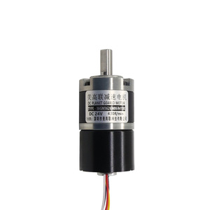 Motorreductor DC Planet de 24V 430RPM, sin escobillas, de imán permanente, con montaje de brida y marco de 32mm - Product Image 1