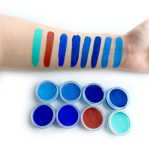 Pintura facial de color pastel de 10g para <span class=keywords><strong>Halloween</strong></span> Delineador de ojos activado por agua fácil de usar para pintura corporal para niños - Product Image 5