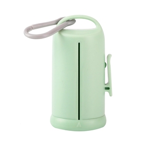 Boîte à sacs à déjections pour animaux de compagnie, portable, en plastique, écologique, pour extérieur, avec clip, pour chien et chat - Product Image 1