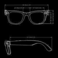 Lunettes Intelligentes IA W610T avec Caméra 8MP, Enregistrement Vidéo, Traduction IA, Assistant Vocal, Appel BT, Musique – Lunettes de Soleil Homme Femme