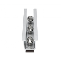 Rail en U en aluminium pour montage solaire sur toit, profilé personnalisé FarSun, mini-rail pour système de fixation solaire