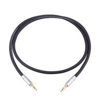 GT HiFi 3.5 TRS Câble AUX mâle vers mâle Câble audio stéréo droit Fil de voiture 3.5mm double canaux