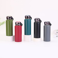 Bouteille isotherme de voyage en acier inoxydable à double paroi de 1000 ml pour sports de plein air, avec infuseur