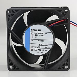 Alemanha 5V 12V 24V DC 48V 230mA 11W AC EC 8038 80X80X38MM 8CM Equipamento High-end Baixo Ruído Grande Volume de ar 8218JN Ventilador - Product Image 1