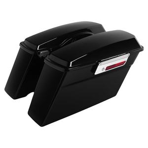 1994년부터 2013년까지 할리 투어링 로드 글라이드 모델에 적합한 블랙 하드 새들백 - Product Image 6