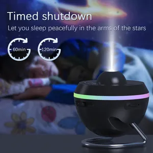 2024 Creative Meteor And Galaxy Projector Smart Light Indoor Rotating Ambient Light For The Romantic Atmosphere Of The Room