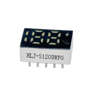 จอแสดงผล LED แสดงระดับแบตเตอรี่, ขนาด 0.25 นิ้ว 2.5 หลัก สีขาว, แถวเดี่ยว 5 พิน, ใช้ได้กับ 188/1208 - Product Image 3