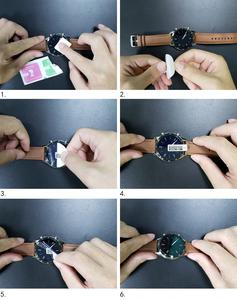 Protector de Pantalla de Reloj Impermeable TVS, Redondo, Diámetro de 22-46 mm, Película de Hidrogel TPU para Oppo, Redmi, VIVO - Product Image 4