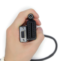 Nuevo Cable Adaptador de Diagnóstico OBD de 3 Filas para Vehículos PRO/PRO5/PAD V de 12-24V con Sistema Operativo Windows J1962 de 16 Pines
