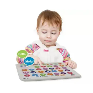 Tablette éducative pour enfants, appareil d'apprentissage, cool, pour bébés, jouet interactif, musique, ABC, en vrac