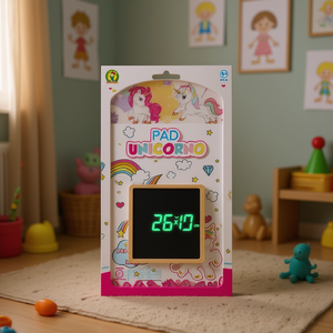 Pizarra Unicorn Pad 26x15 Cm con Pantalla LCD para Niños, Juguete de Dibujo - Product Image 3
