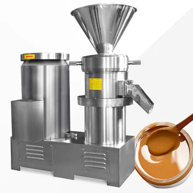 Piccola macchina automatica per la produzione di burro di arachidi con macinazione di mandorle e salsa di cacao