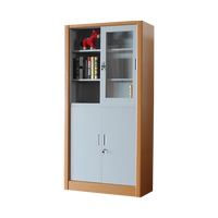 Lemari Arsip Kantor & Rumah Kantor Modern Anti Api Anti Air Ukuran Khusus 2 Pintu dari Baja