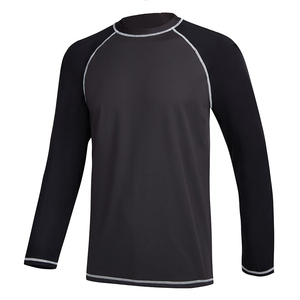 10 options de couleurs, protection intégrale UPF 50+, chemise pour le surf, polyester OEM, séchage rapide, rashguard pour homme avec logo personnalisé disponible - Product Image 3