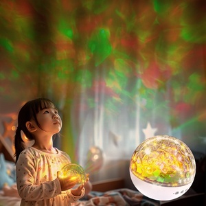 Vida colorida Recién llegados Proyector de ondulación de agua Luz de noche Lámpara de fiesta de discoteca Proyector de océano Luz de noche para niños - Product Image 3