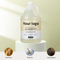 Shampooing Hydratant Format Gallon Végétalien Sans Cruauté Sans Sulfate Sans Parabène Sans Phosphate Formule Nourrissante Adoucissante et Réparatrice