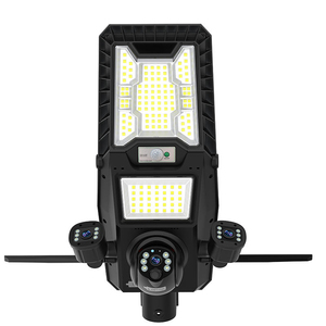 Lampe <span class=keywords><strong>de</strong></span> sécurité solaire LED pliable 6MP/9MP 4G/WiFi IP65 certifiée RoHS CE pour la sécurité (vente en gros) - Product Image 6