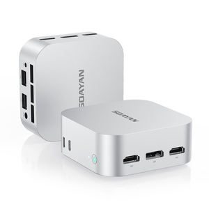 Windows11มินิพีซี/ลินุกซ์สำหรับ Intel <span class=keywords><strong>N95</strong></span>ซีพียู4แกน12GB LP Ddr5 128 SATA SSD M.2 HD-MI * 2สำนักงานทำงานมินิชิ้น - Product Image 1