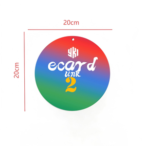 Plaque de suspension professionnelle en PVC étanche avec puce NFC et RFID NTAG213, <span class=keywords><strong>215</strong></span>, 216 pour réseaux sociaux, adhésion et paiement - Product Image 4