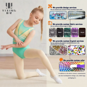 <span class=keywords><strong>Justaucorps</strong></span> de gymnastique sans manches à faible MOQ, scintillant, métallisé, holographique, unisexe, pour compétition et performance, en tissu maillé - Product Image 6