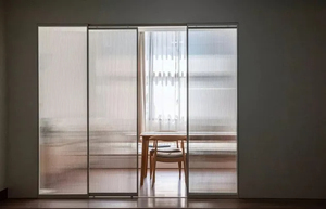 Hotel &amp; Villa Project Hollow Embossed <strong>Glass</strong> Customized Colored Pressed <strong>Glass</strong> for Decoration - Product Image 5