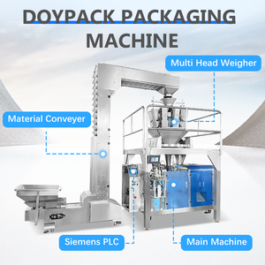 Máquina Automática para Llenado y Sellado de Bolsas Doypack Preformadas para Mango Deshidratado, Pasas, Dátiles, Nueces y Otros Snacks - Product Image 6