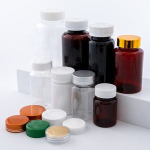 Fabrieksdirecte verkoop Hoge Kwaliteit Lege Plastic PET Medische Capsulefles met Schroefdop voor Supplementen en <span class=keywords><strong>Capsules</strong></span> - Product Image 1